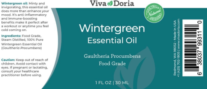 Viva Doria Wintergreen Essential Oil - Image 2