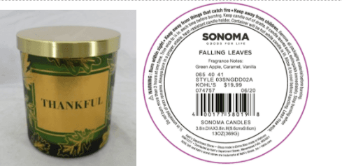 SONOMA Goods For Life branded three-wick candles - Image 11
