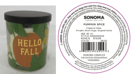 SONOMA Goods For Life branded three-wick candles - Image 13