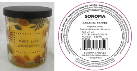 SONOMA Goods For Life branded three-wick candles - Image 15