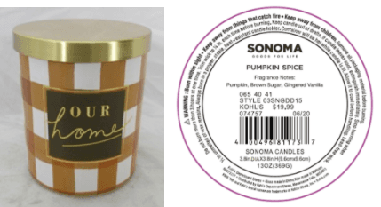 SONOMA Goods For Life branded three-wick candles - Image 21