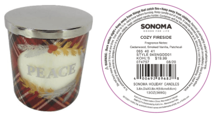 SONOMA Goods For Life branded three-wick candles - Image 22