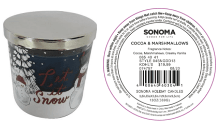 SONOMA Goods For Life branded three-wick candles - Image 26