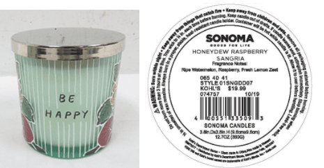 SONOMA Goods For Life branded three-wick candles - Image 5