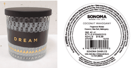 SONOMA Goods For Life branded three-wick candles - Image 7