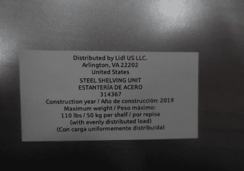 Powerfix Steel Shelving Units - Image 3