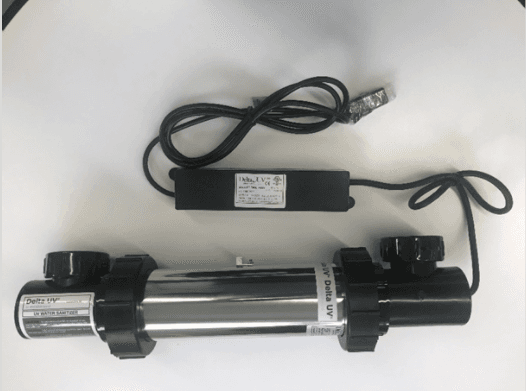 Delta UV EA-4H-10 ultra-violet generators installed in swimming pools and swim spas - Image 1