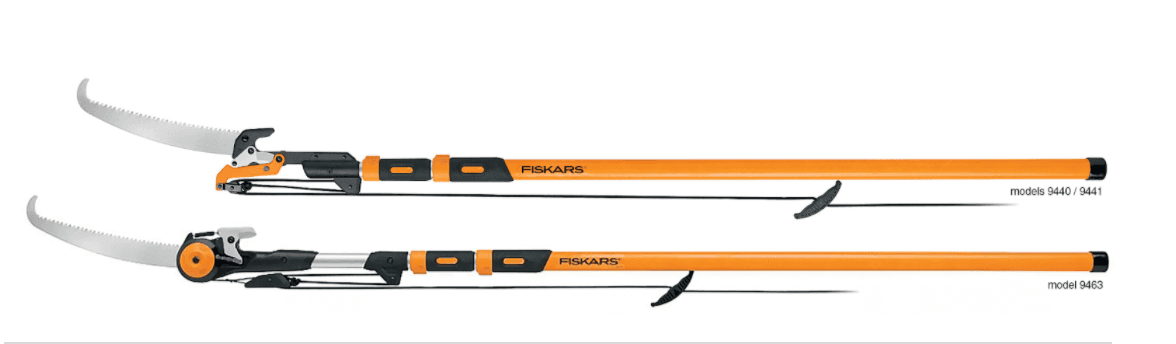 Fiskars 16 foot Extendable Pole Saw/Pruners - Image 1