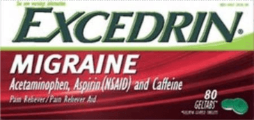 Excedrin Migraine Caplets, Excedrin Migraine Geltabs, Excedrin Extra Strength Caplets, Excedrin PM Headache Caplets, and Excedrin Tension Headache Caplets - Image 3