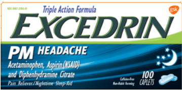 Excedrin Migraine Caplets, Excedrin Migraine Geltabs, Excedrin Extra Strength Caplets, Excedrin PM Headache Caplets, and Excedrin Tension Headache Caplets - Image 5
