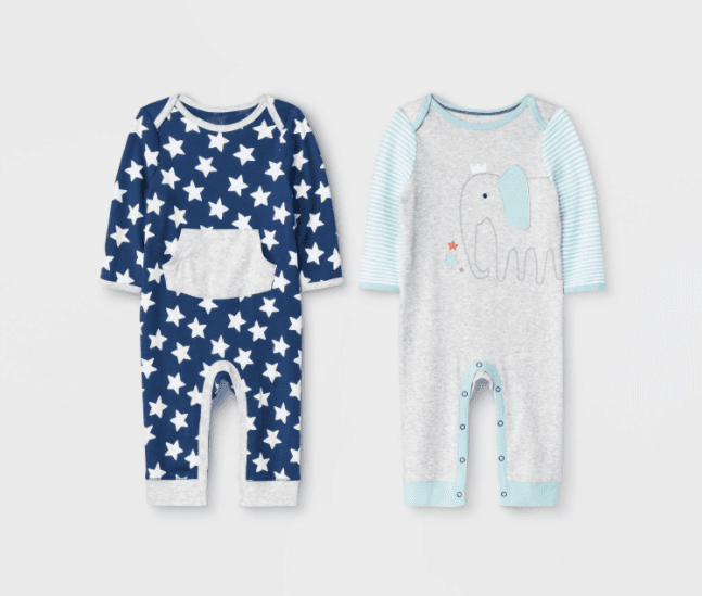 Cloud Island infant rompers - Image 2