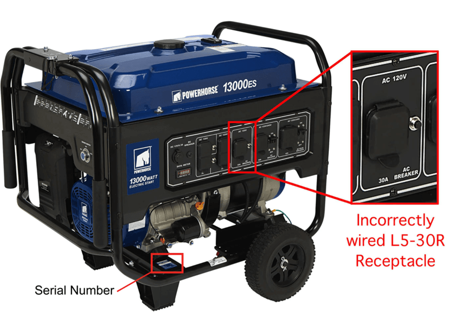 Northern Tool & Equipment Powerhorse 13000ES Portable Generators - Image 4