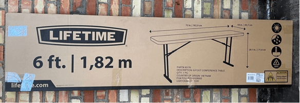 Lifetime Products 6-foot Seminar Tables - Image 2