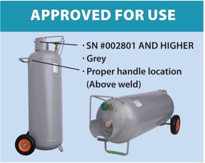 Hog 100-pound Propane Cylinders - Image 2