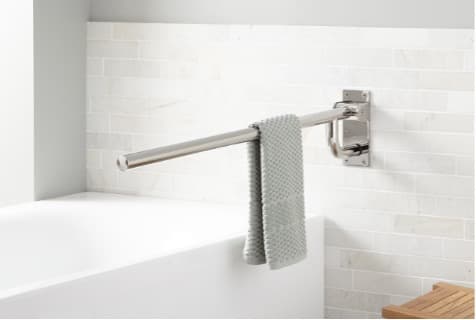 Pickens Flip Up Towel Grab Bars - Image 2