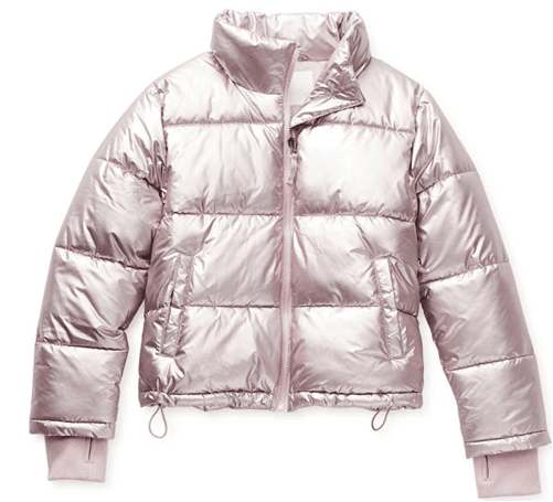 Arizona Jean Co. "Lilac Smoke" Girls Midweight Puffer Jackets - Image 1