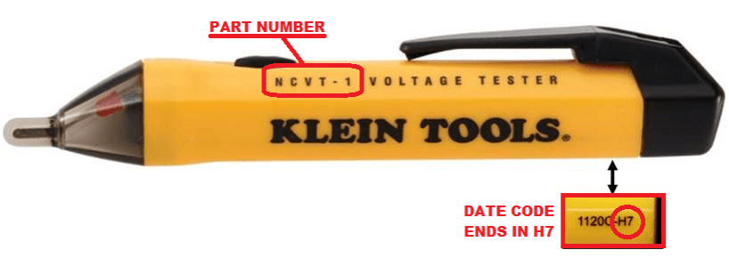 Klein Tools Non-Contact Voltage Tester Model NCVT-1 - Image 1