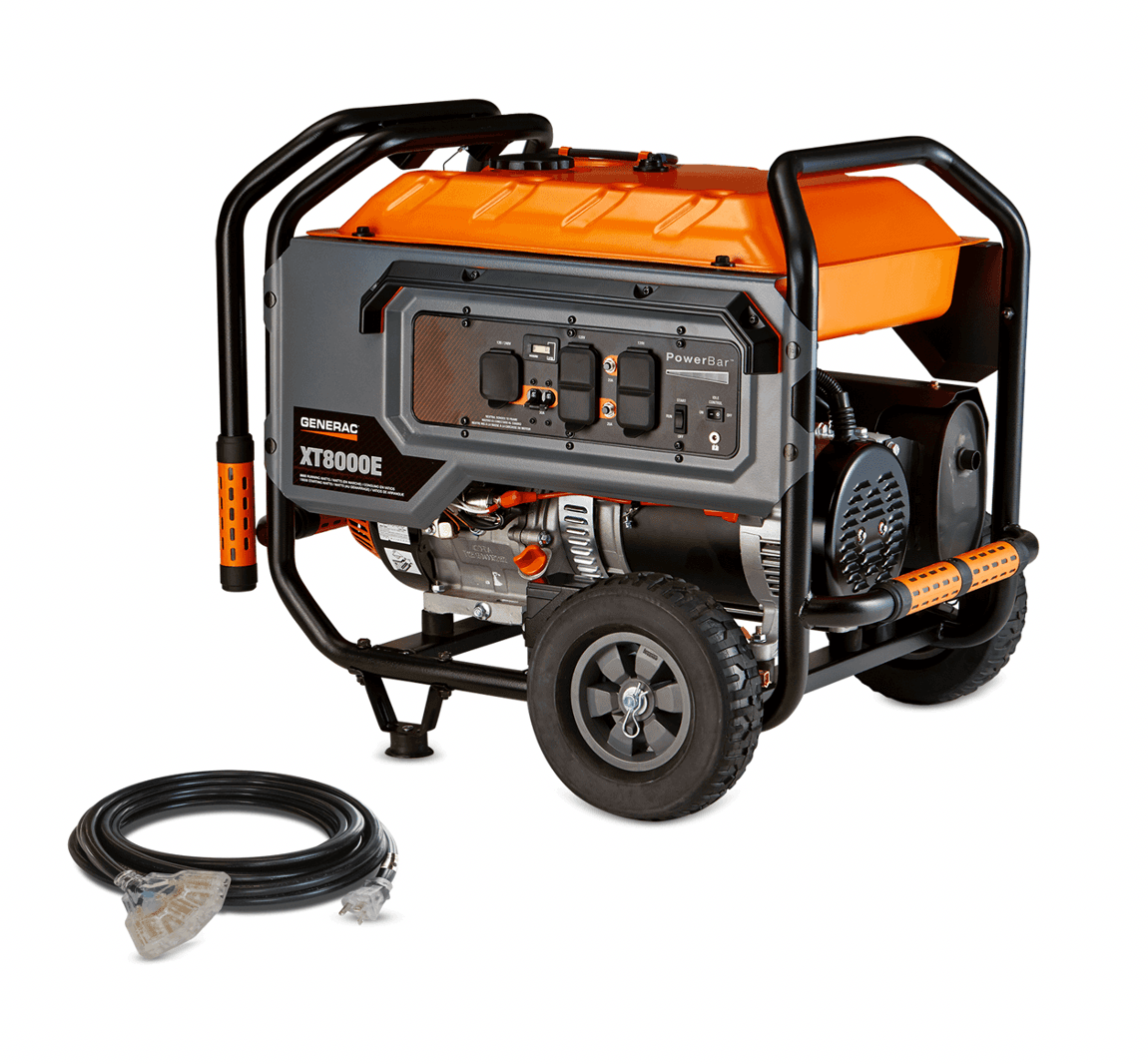Generac® and DR® 6500 Watt and 8000 Watt portable generators - Image 1