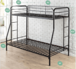 Zinus metal bunk beds - Image 3