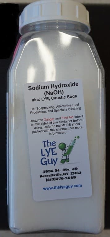 The Lye Guy Sodium Hydroxide and Potassium Hydroxide - Image 1
