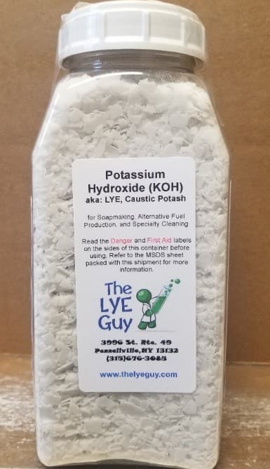 The Lye Guy Sodium Hydroxide and Potassium Hydroxide - Image 2