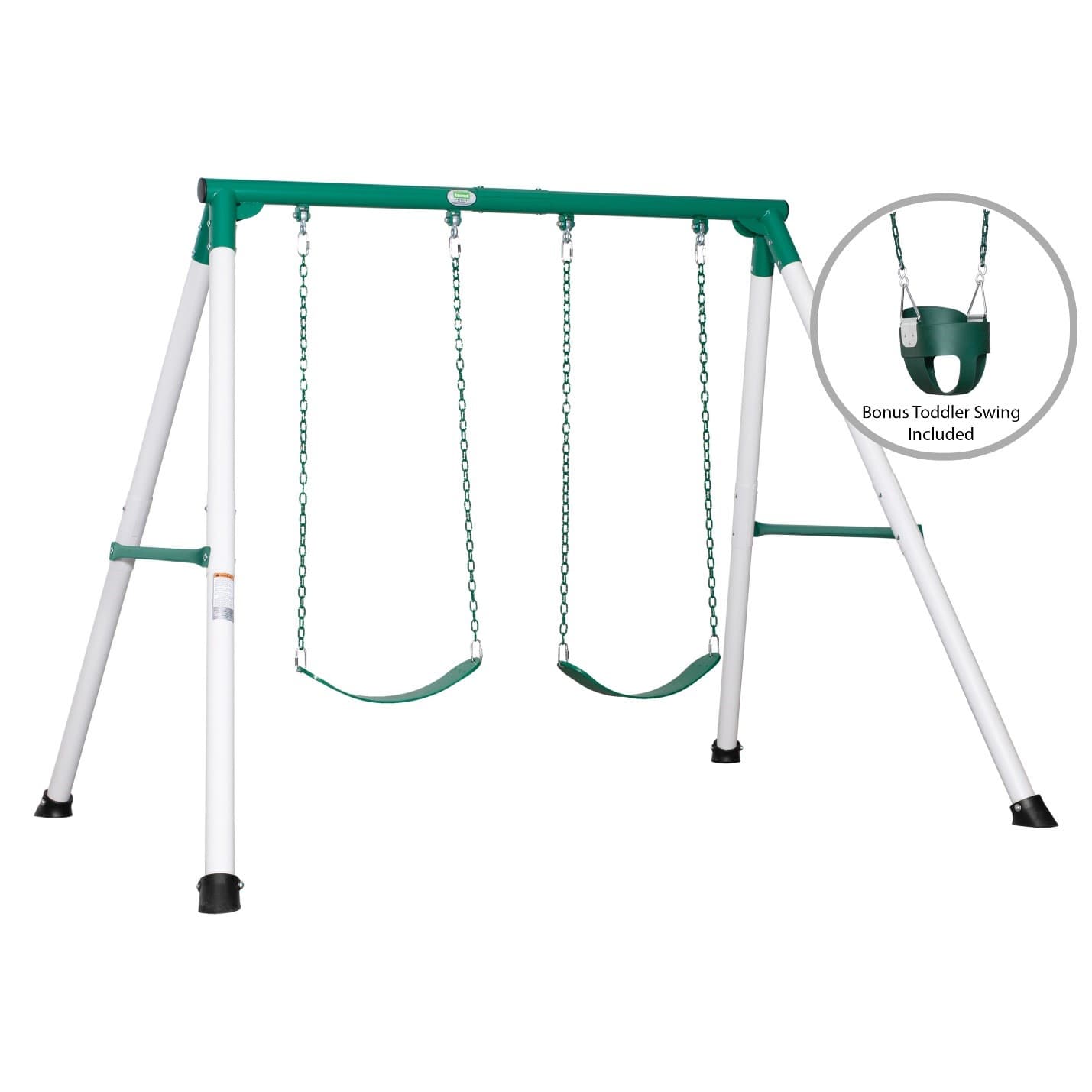 Backyard Discovery Big Brutus, Little Brutus and Mini Brutus metal A-frame swing sets - Image 4