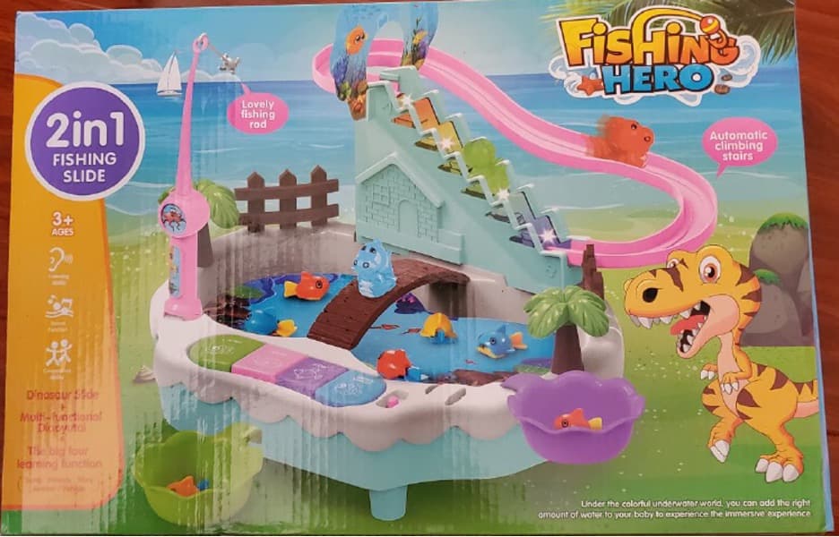 Children's Barhee Fishing Hero Toy Games - Image 1