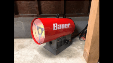 Bauer Forced Air Propane Portable Heaters - Image 1