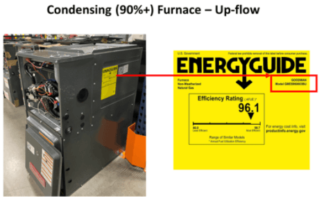 Evaporator coil drain pans installed with residential condensing gas furnaces in an up-flow configuration - Image 5