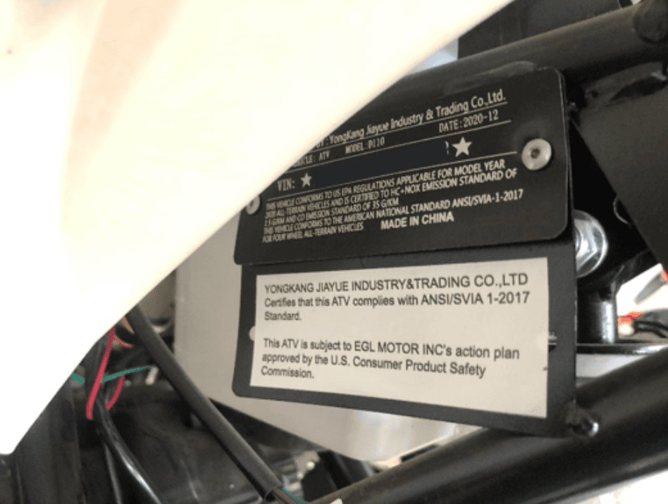 EGL and ACE Branded Youth All-Terrain Vehicles (ATVs) - Image 4