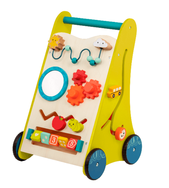 B. toys Wooden Activity Walker - Walk 'n' Learn - Image 1