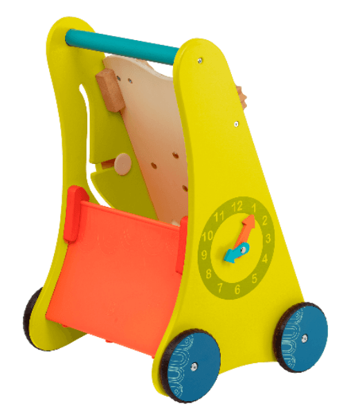 B. toys Wooden Activity Walker - Walk 'n' Learn - Image 2