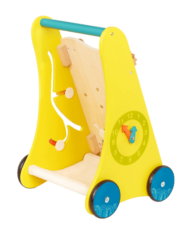B. toys Wooden Activity Walker - Walk 'n' Learn - Image 3