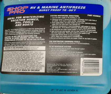 Shop Pro RV & Marine Antifreeze - Image 2