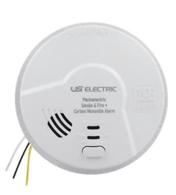 2-in-1 Photoelectric Smoke & Fire + Carbon Monoxide Alarms - Image 1