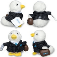 6" Aflac Plush Promotional Ducks - Image 2