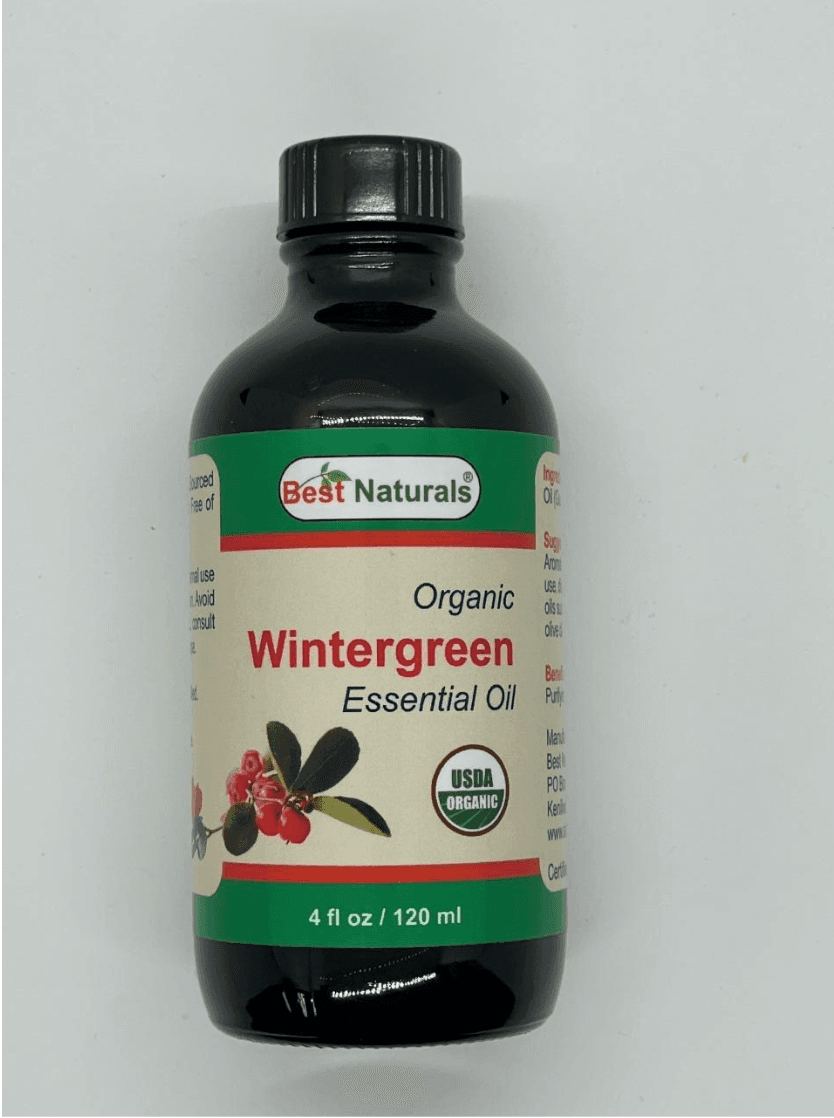Best Naturals Organic Wintergreen Essential Oil - Image 1