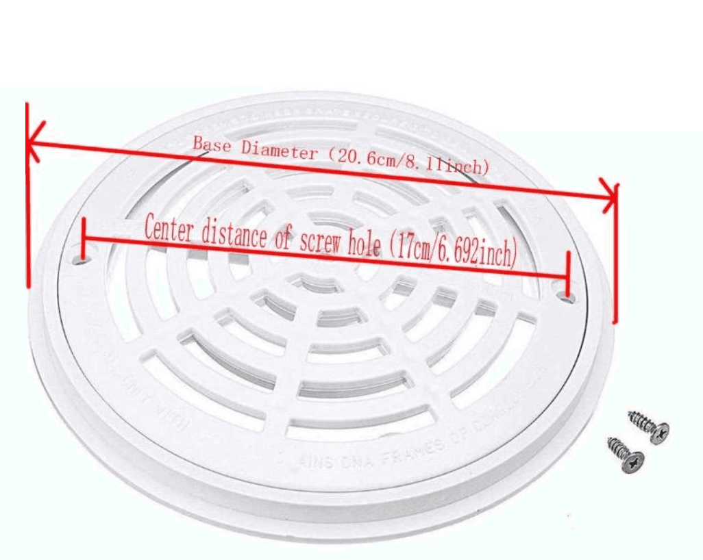 Pool and spa drain covers - Image 1