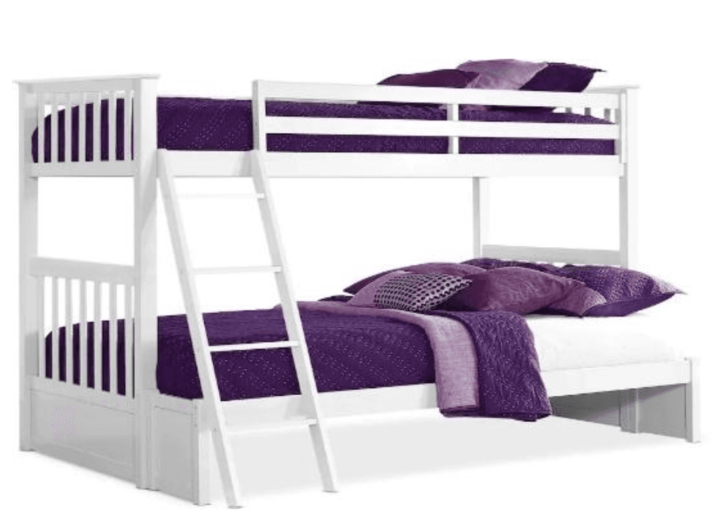 Flynn Twin Full Bunk Beds With Ladders - Image 1