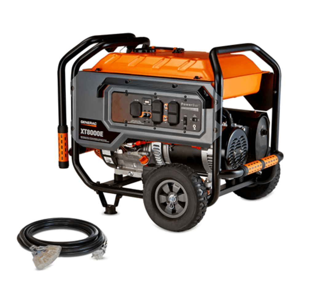 Generac® and DR® 6500 Watt and 8000-Watt portable generators - Image 1