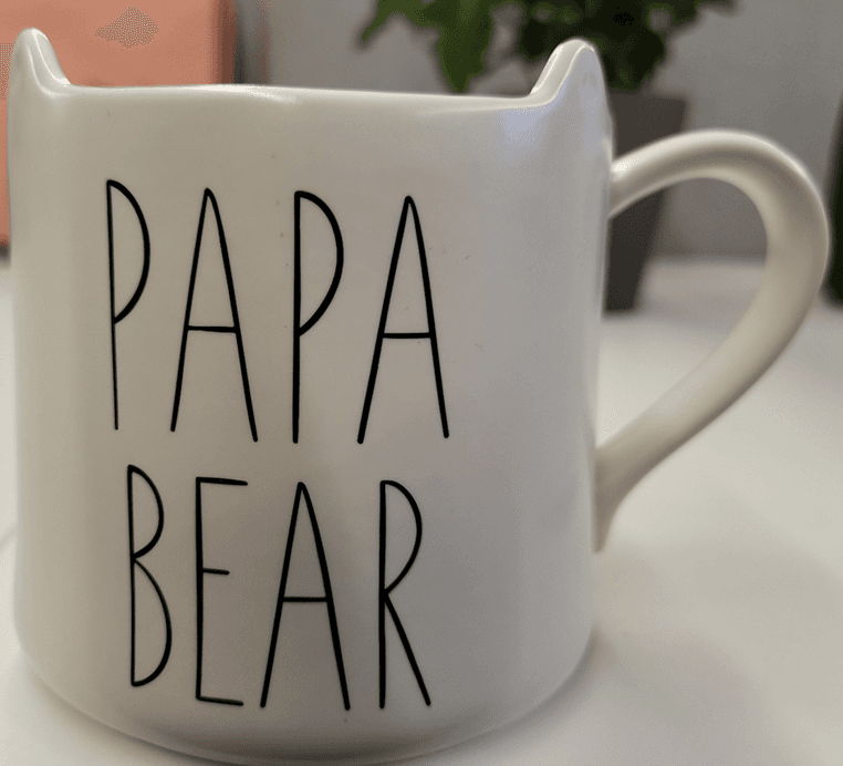 Indigo branded Papa Bear and Mama Bear Mugs - Image 1