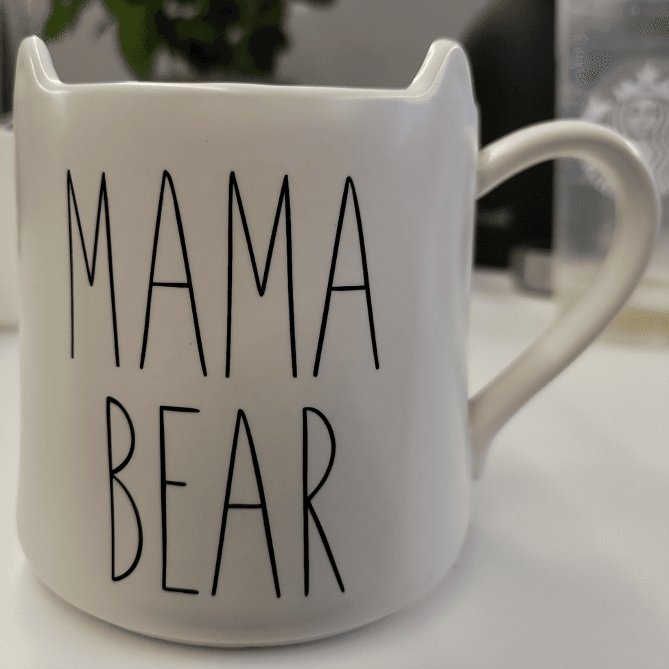 Indigo branded Papa Bear and Mama Bear Mugs - Image 2