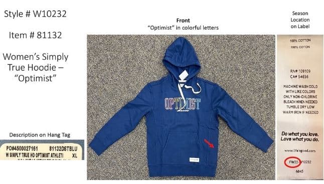 Fall 2022 Darkest Blue Fleece Women's Sweatshirts and Men's Shorts - Image 3