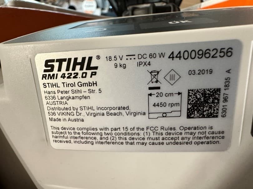 STIHL docking stations sold with STIHL iMOW® robotic lawn mowers - Image 2