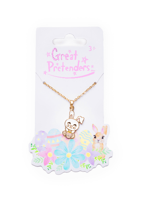 Easter Bunny and Boutique Butterfly Jewel Necklaces - Image 1