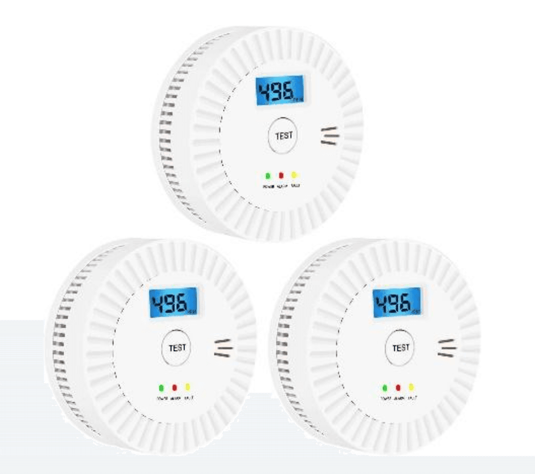BQQZHZ Combination Smoke and Carbon Monoxide Detectors - Image 1
