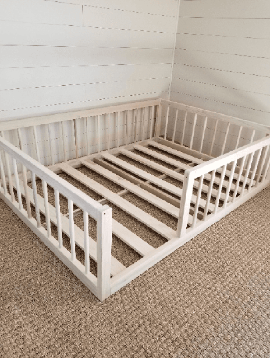 Zipadee Kids Convertible House Bed Frames and Montessori Floor Beds - Image 1