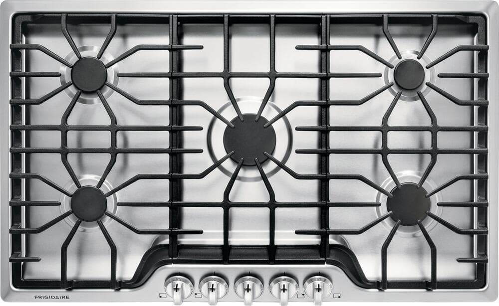 Frigidaire Stainless-Steel 30-inch 4 Burner and 36-inch 5 Burner Gas Cooktops - Image 2