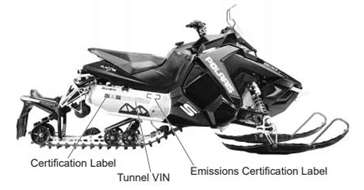 Model Year 2021-2023 MATRYX, 2015-2022 AXYS, and 2013-2014 Pro-Ride Snowmobiles - Image 1