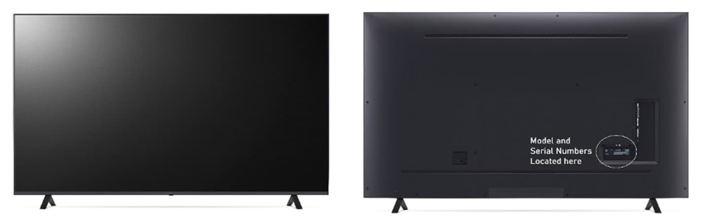 LG 86-inch smart televisions and stands - Image 1